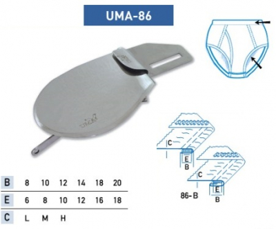 Приспособление UMA-86-A 14-12 мм