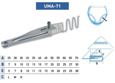 Приспособление UMA-71 35-13-11 мм
